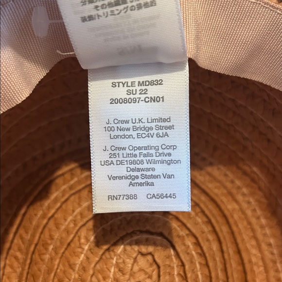 Madewell Packable Braided Straw Hat in Nutmeg - Picture 6 of 7